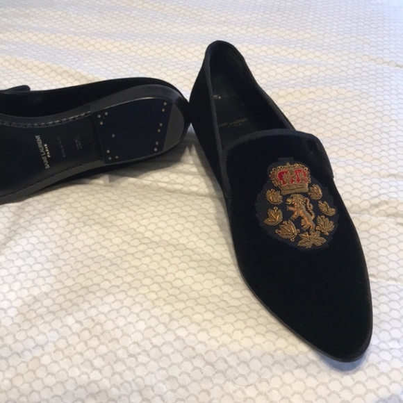 Saint Laurent Crest Venetian DEVON 25 Loafers NWT display picture 1
